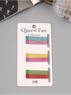 Невидимки для волос «Колор», набор 30 шт., лето, 4.5 см, МИКС - Фото 1