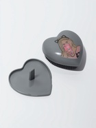 Расчёска массажная «Сердце», складная, 8.5×8.5 см, серая - Фото 5