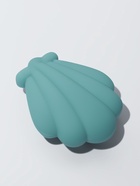 Расчёска массажная «Ракушка», 11×8.5 см, голубая - Фото 2