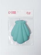 Расчёска массажная «Ракушка», 11×8.5 см, голубая - Фото 4