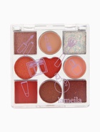 Тени для век 9 цветов, матовые и с шиммером, водостойкие - Фото 1