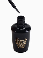 Подводка матовая для глаз, водостойкая, чёрная, 10 мл - фото 61939535