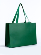 Пакет подарочный ламинированный горизонтальный «Изумрудный», 28×20×10 см - Фото 1