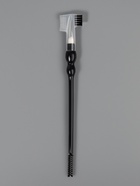 Щёточка для макияжа ресниц и бровей, 3в1, 17 см, чёрная - Фото 1