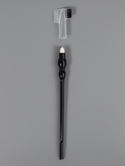 Щёточка для макияжа ресниц и бровей, 3в1, 17 см, чёрная - Фото 2