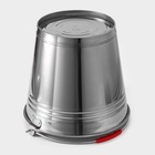 УЦЕНКА Ведро из нержавеющей стали, 12 л, d=32 см, AISI 201 - фото 14763932