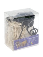 УЦЕНКА Гирлянда «Мишура»,10 м, роса, IP20, 200 LED, 12 В, серебристая нить, свечение мульти - Фото 10