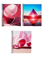 Тетрадь 96 листов в клетку, на гребне «Геометрические фигуры в природе», МИКС - Фото 5