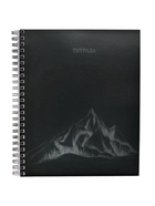 Тетрадь 96 листов в клетку, на гребне «Горы. Минимализм» белые листы - Фото 3