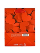 Пакет подарочный ламинированный «С любовью», S 12 × 15 × 5,5  см - фото 808693124