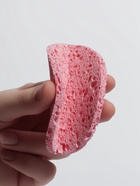 Спонж для умывания, набор - 2 шт., d=8 см, розовый/синий - Фото 6