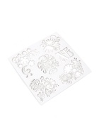 Трафарет для украшения пасхальной выпечки в наборе с топперами «Мира и тепла» 10743395