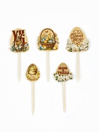 Трафарет для украшения пасхальной выпечки в наборе с топперами «Мира и тепла» 10743395