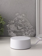 Светильник 3D RISALUX «Пасхальная корзинка», LED-ночник, RGB, от сети, 9.5×17×16.3 см - фото 33994029