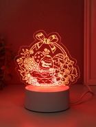Светильник 3D RISALUX «Пасхальная корзинка», LED-ночник, RGB, от сети, 9.5×17×16.3 см - фото 33994031