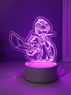 Светильник 3D RISALUX «Аниме. Воин», LED-ночник, RGB, от сети, 9.5×14.9×16 см - Фото 5