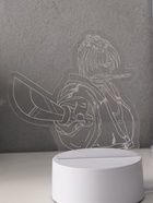 Светильник 3D RISALUX «Аниме. Воин», LED-ночник, RGB, от сети, 9.5×14.9×16 см - Фото 7