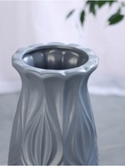 Ваза напольная «Криспин», 59×15 см, керамика, серая - фото 33803770
