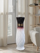 Ваза напольная «Иниго», талия, 59×16 см, керамика, бело-бордовая - фото 35279731 Ваза напольная «Иниго», талия, 59×16 см, керамика, бело-бордовая - фото 35279731