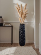 Ваза напольная «Хадвин», 60×13 см, керамика, чёрная - фото 808753431