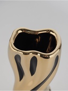 Ваза «Имоджен», 18×7 см, керамика, золотисто-чёрная - Фото 2