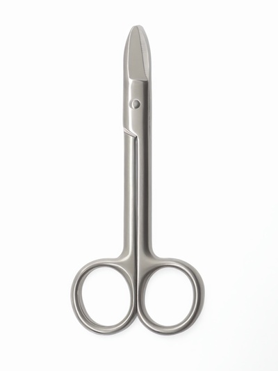 Ножницы педикюрные, прямые, 11.8 см