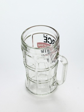 Кружка пивная стеклянная «В этой жизни приходится», 500 мл