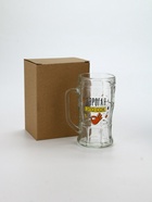Кружка пивная стеклянная «Дорогая, это сок», 500 мл - фото 809238360