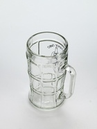 Кружка пивная стеклянная «Холодное пиво, горячее сердце», 500 мл, 18+ - Фото 3