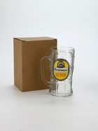 Кружка пивная стеклянная «Настоящий мужчина», 500 мл - фото 809238366