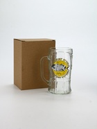 Кружка пивная стеклянная «Крепкому мужику, со светлым будущим», 500 мл - фото 809238372