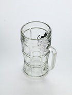 Кружка пивная стеклянная «Ныряй в пятницу», 500 мл - фото 809238376