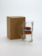 Кружка пивная стеклянная «Создан добиваться целей», 500 мл - фото 809238396