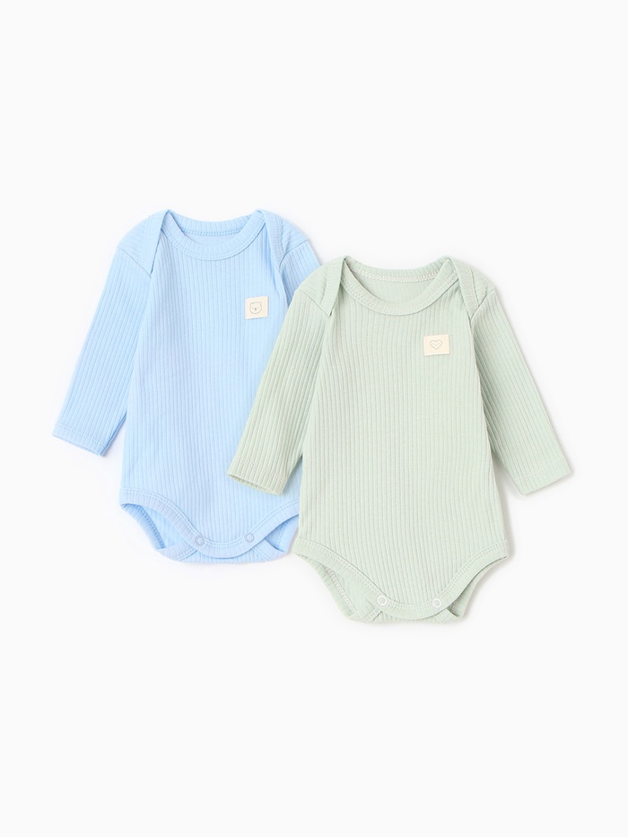 Комплект детских боди «Крошка Я», 2 шт., рост 86-92 см