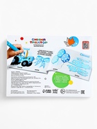 Подарочный набор раскрасок «Рисуем точками», 6 точка - маркеров, 4 шт. по 128 стр., Синий трактор - Фото 10