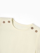 Футболка детская MINAKU, рост 80-86 см, молочная 10839369