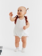 Боди для девочки MINAKU, рост 80-86 см, белое - Фото 7