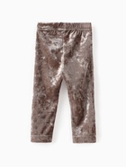 Лосины Крошка Я «Бархат», рост 86-92 см, бежевые - фото 44692983