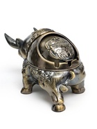 Пепельница для дома «Бык», для сигарет и стиков, 20×12×11 см - Фото 4