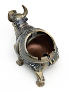 Пепельница для дома «Бык», для сигарет и стиков, 10×13×19 см - фото 34276476