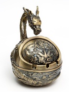 Пепельница для дома «Дракон», для сигарет и стиков, 15×10 см - Фото 8