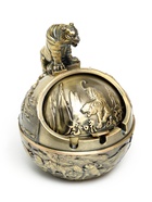 Пепельница для дома «Тигр», для сигарет и стиков, 15×10 см - Фото 2