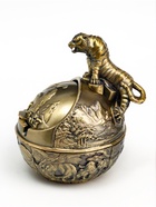 Пепельница для дома «Тигр», для сигарет и стиков, 15×10 см - Фото 3