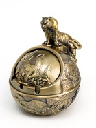 Пепельница для дома «Тигр», для сигарет и стиков, 15×10 см - Фото 5