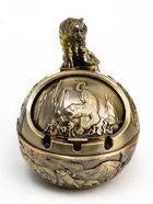 Пепельница для дома «Тигр», для сигарет и стиков, 15×10 см - Фото 9