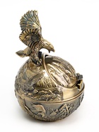 Пепельница для дома «Орёл», для сигарет и стиков, 16×10 см 10795816 - фото 14119021