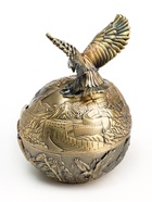 Пепельница для дома «Орёл», для сигарет и стиков, 16×10 см - Фото 4