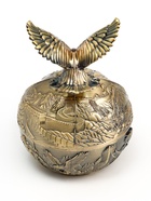 Пепельница для дома «Орёл», для сигарет и стиков, 16×10 см - Фото 9