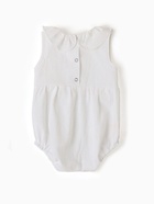 Боди для девочки с воротником MINAKU, рост 62-68 см, белое - фото 809609249