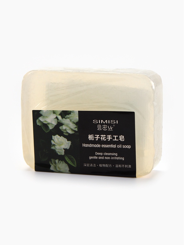 Мыло ручной работы с эфирным маслом гардении, 90 г - Фото 1